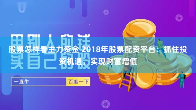 股票怎样看主力资金 2018年股票配资平台：抓住投资机遇，实现财富增值